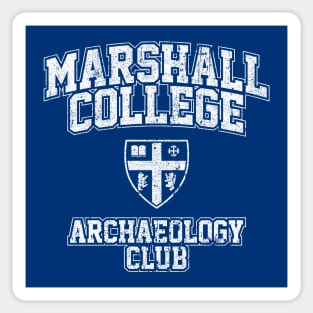 Marshall College Archaeology Club Sticker